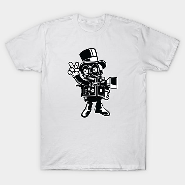 Cartoon Movie Maker T-Shirt by MisfitInVisual